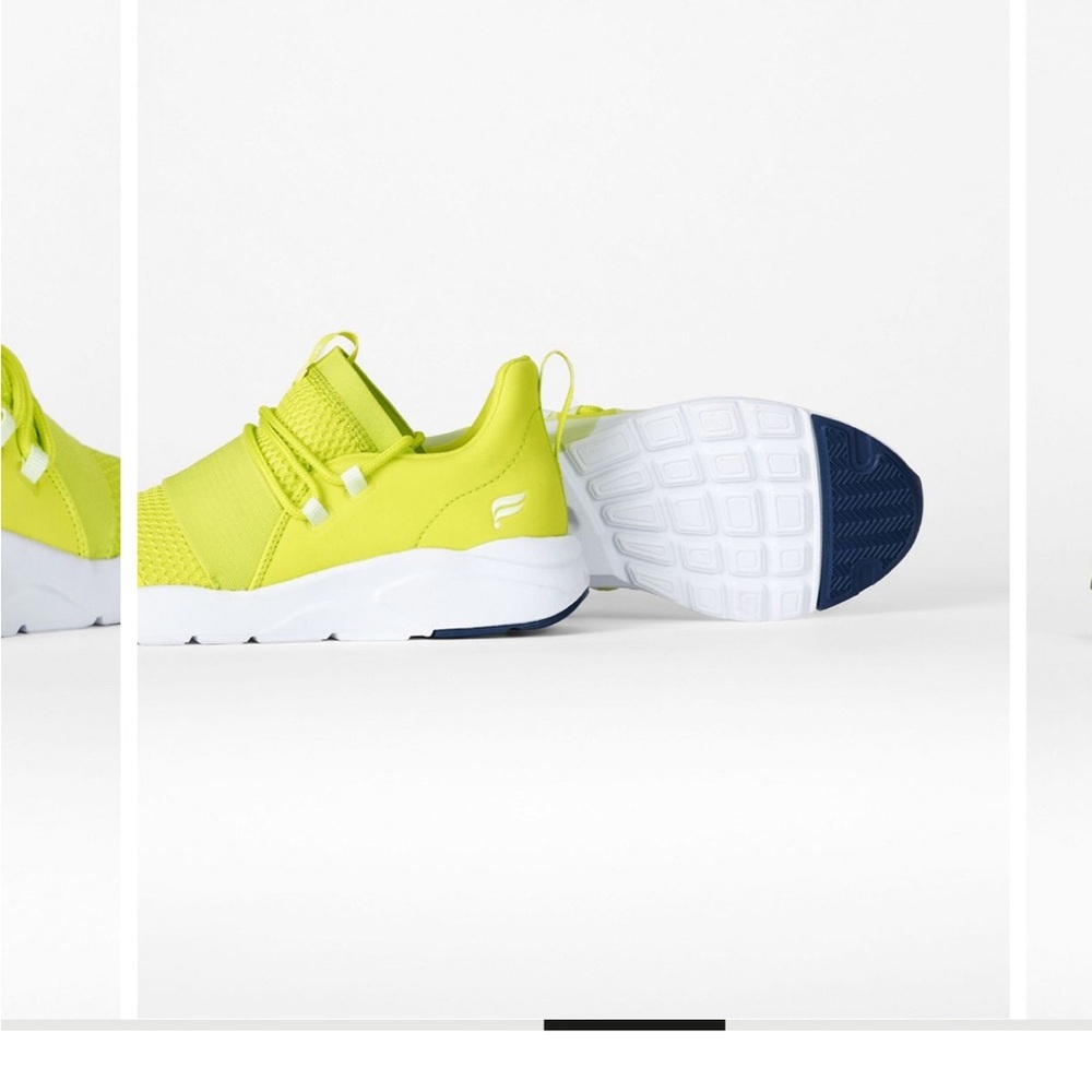 Fabletics ZUMA STUDIO SNEAKER III, NEON YELLOW, size 6.5 NIB - Picture 5 of 11